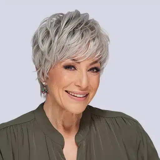 flattering short haircuts for mature women