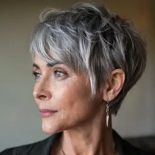 incorporating bangs into short haircuts