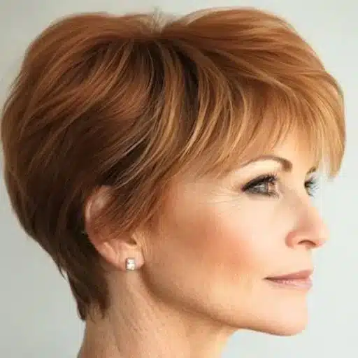 styling tips for short hair over 50