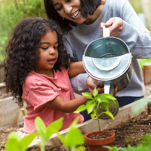 gardening with kids
