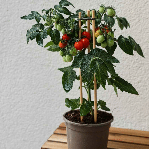 Harvesting Tomatoes Indoors